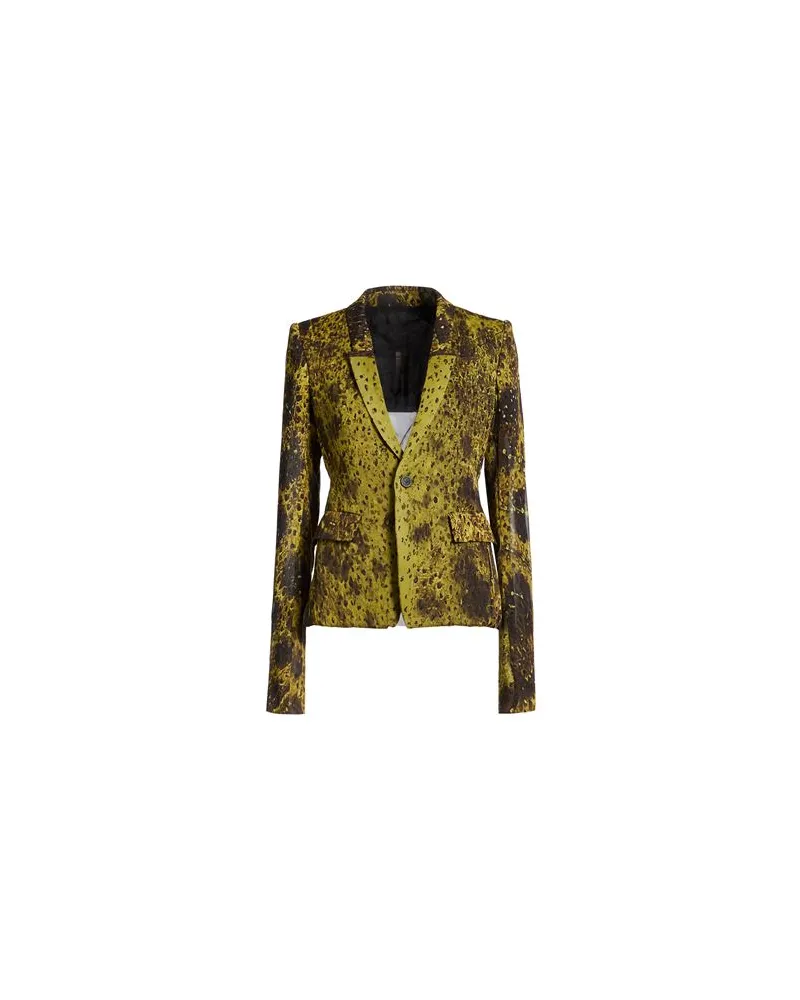 Rick Owens ANZÜGE und CO-ORDS - Blazersauf YOOX.COM Limettengrün