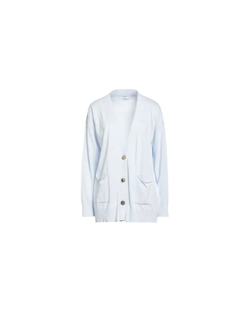 Fabiana Filippi STRICKWAREN - Strickjackenauf YOOX.COM Himmelblau