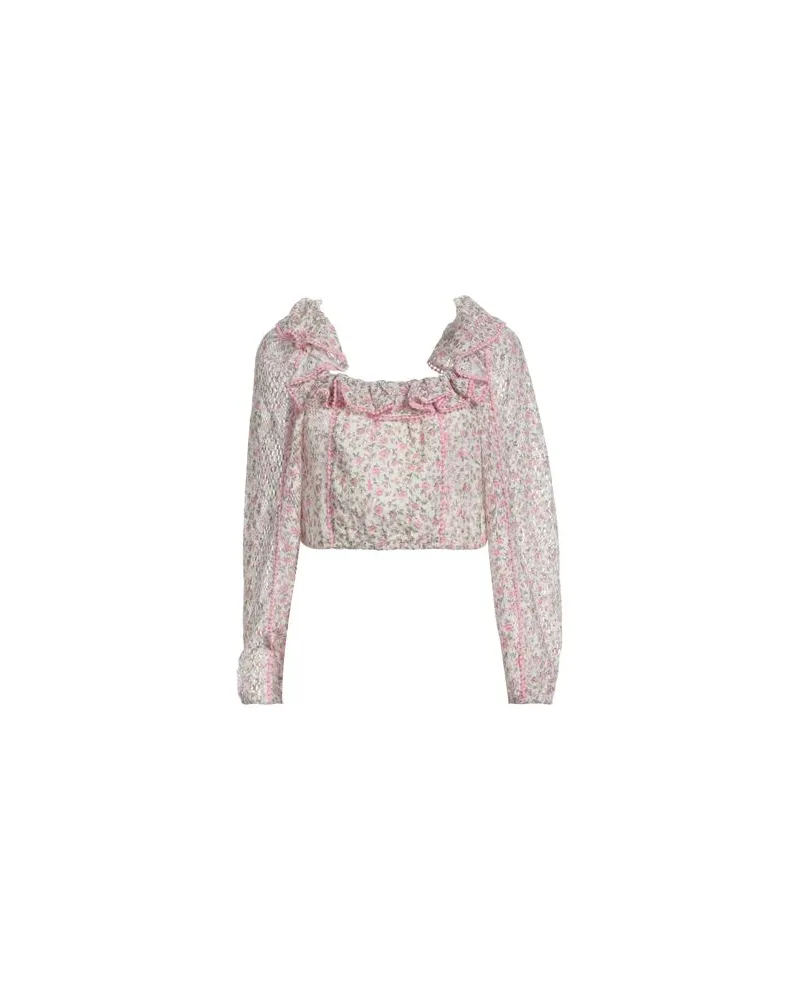 LoveShackFancy TOPS - Topsauf YOOX.COM Elfenbein