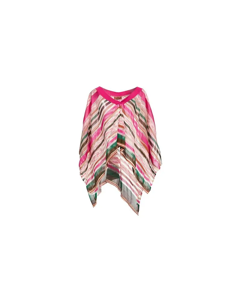 Missoni JACKEN & MÄNTEL - Capesauf YOOX.COM Magenta