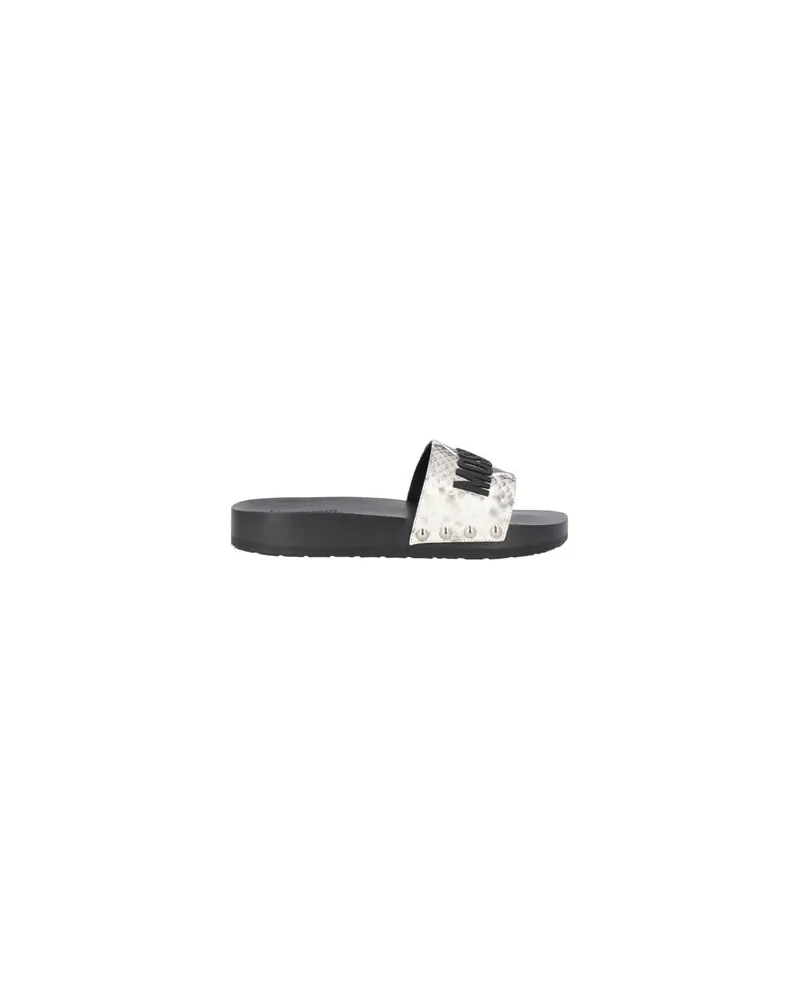 Moschino SCHUHE - Sandalenauf YOOX.COM Hellgrau