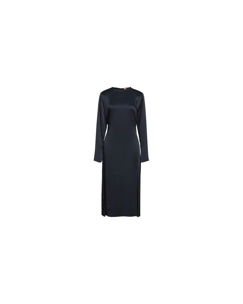 ANDAMANE KLEIDER - Midi-Kleiderauf YOOX.COM Nachtblau