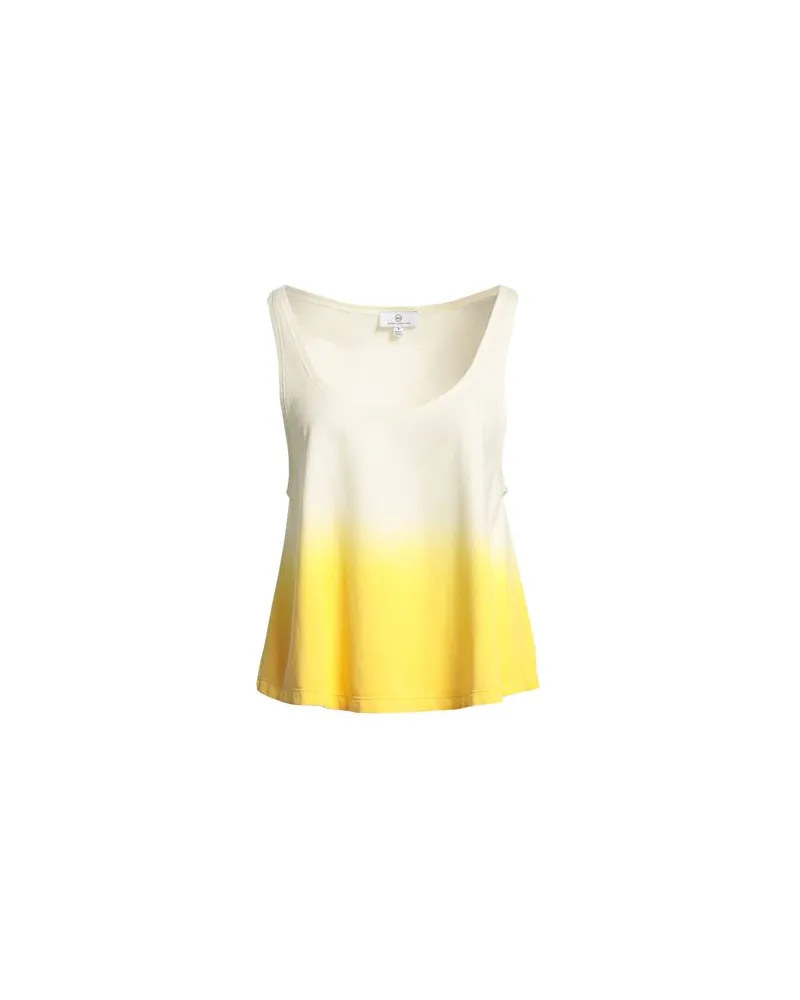 Adriano Goldschmied TOPS - Tank Topsauf YOOX.COM Pastellgelb