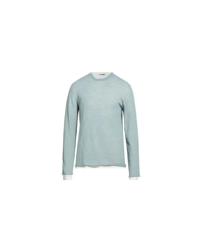 Jil Sander STRICKWAREN - Pulloverauf YOOX.COM Taubenblau