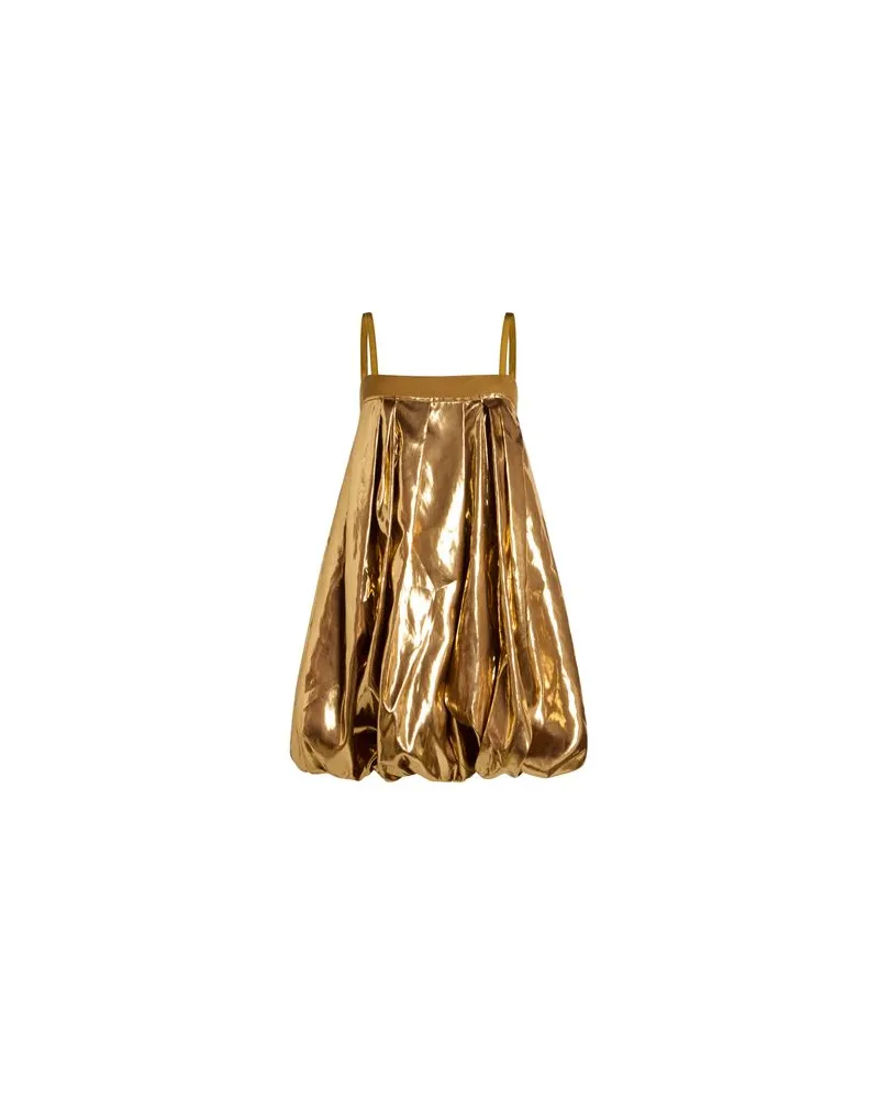ALYSI KLEIDER - Mini-Kleiderauf YOOX.COM Gold