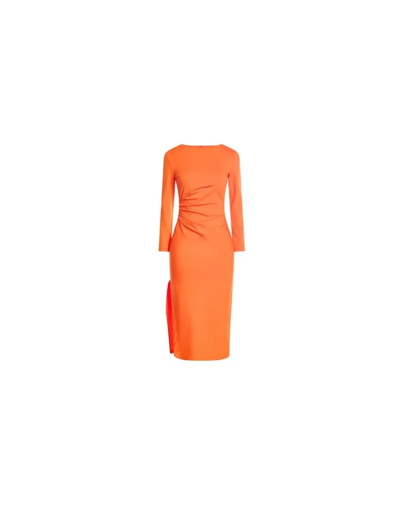 Liviana Conti KLEIDER - Midi-Kleiderauf YOOX.COM Orange