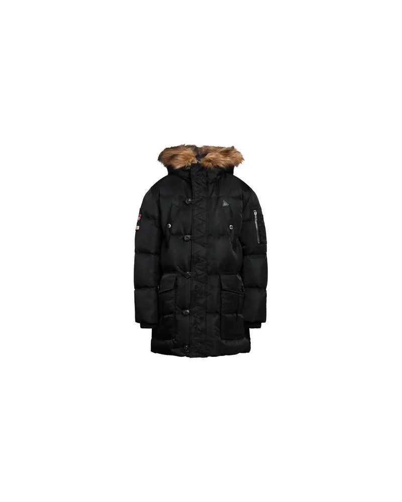 Dsquared2 JACKEN & MÄNTEL - Pufferjacken & Daunenjackenauf YOOX.COM Schwarz