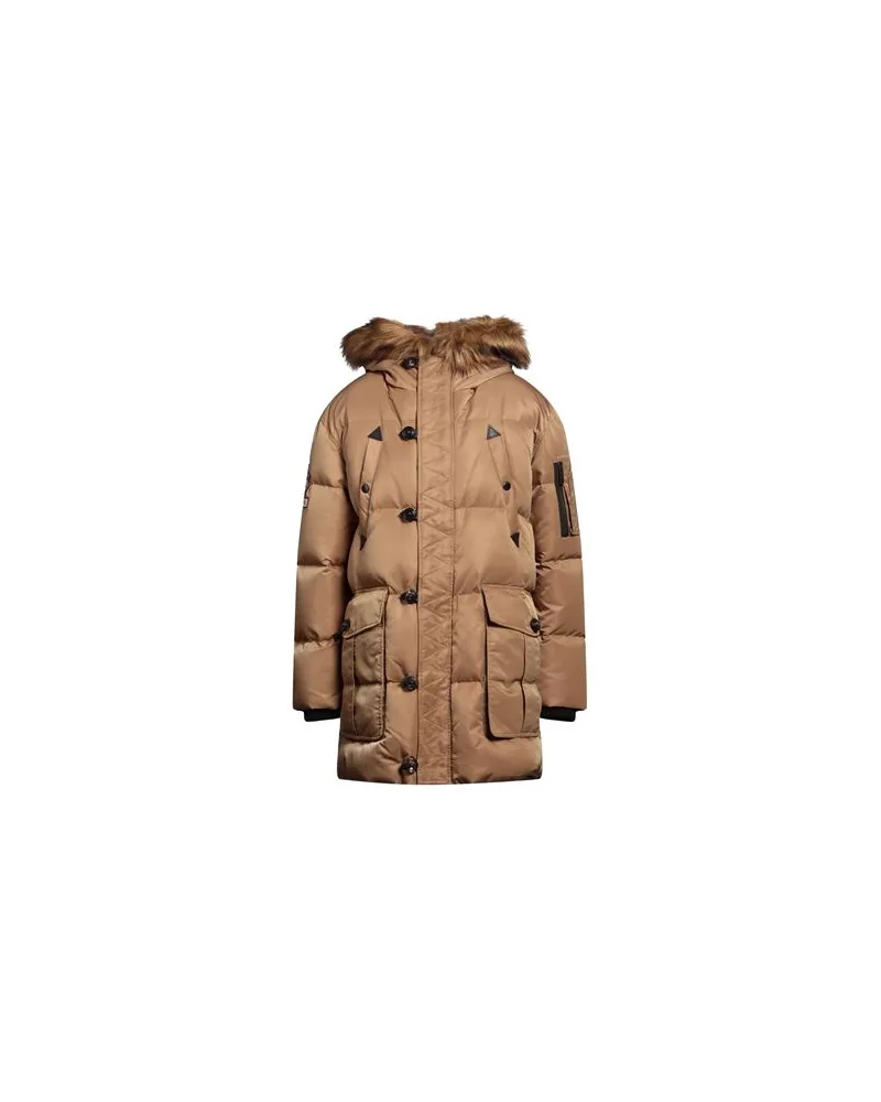 Dsquared2 JACKEN & MÄNTEL - Pufferjacken & Daunenjackenauf YOOX.COM Kamel