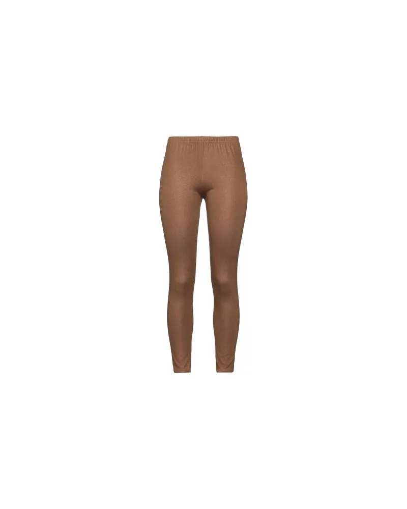 Majestic HOSEN & RÖCKE - Leggingsauf YOOX.COM Kamel