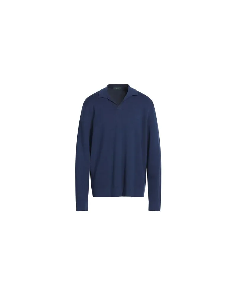 Zanone STRICKWAREN - Pulloverauf YOOX.COM Marineblau