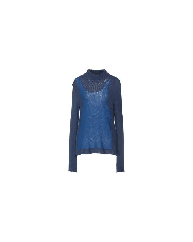 Maison Margiela STRICKWAREN - Rollkragenpulloverauf YOOX.COM Taubenblau