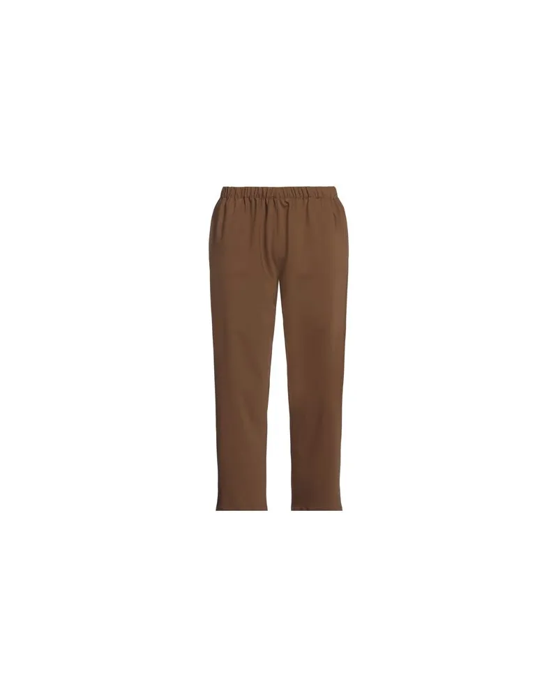 Laura Urbinati HOSEN & RÖCKE - Hosenauf YOOX.COM Braun