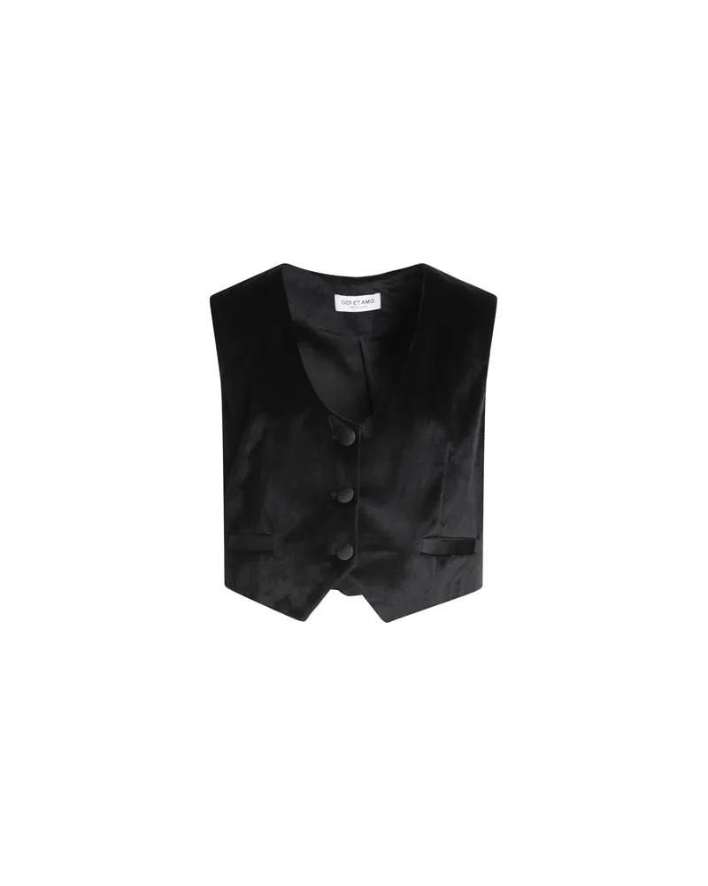 Odi et Amo ANZÜGE und CO-ORDS - Couture-Westenauf YOOX.COM Schwarz