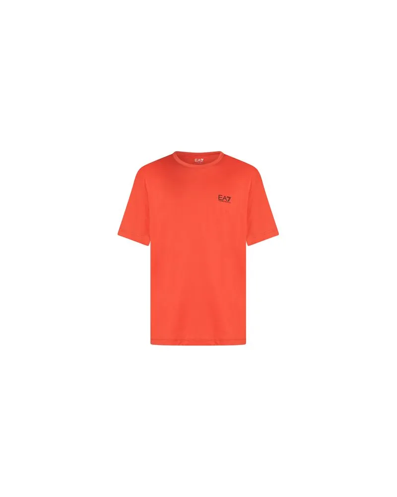 EA7 TOPS - T-shirtsauf YOOX.COM Tomatenrot