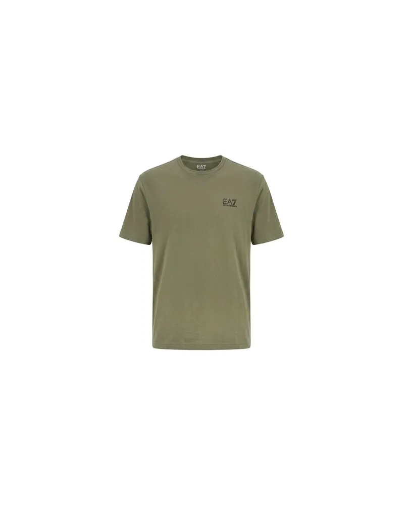 EA7 TOPS - T-shirtsauf YOOX.COM Militärgrün