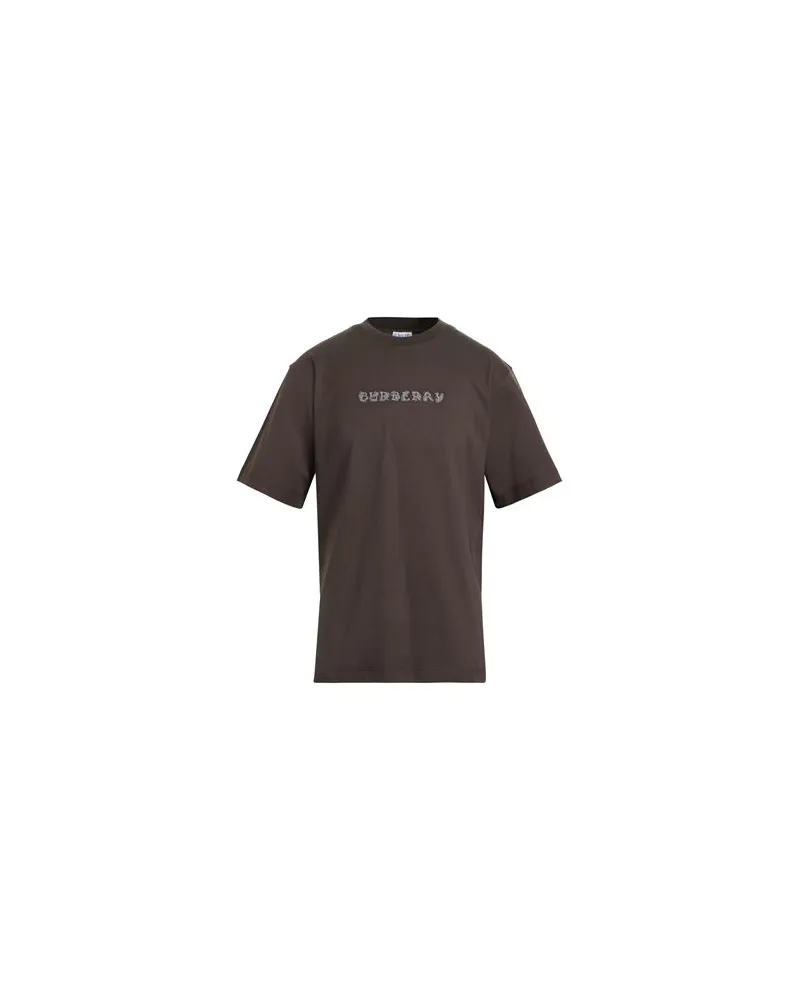 Burberry TOPS - T-shirtsauf YOOX.COM Dunkelbraun