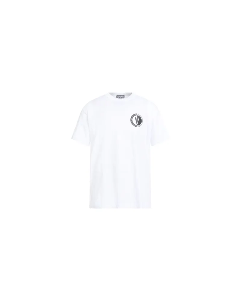 Versace Jeans TOPS - T-shirtsauf YOOX.COM Weiß