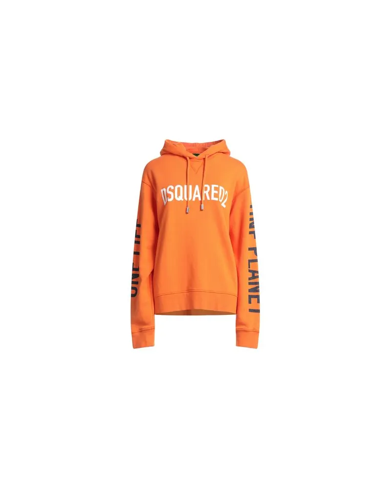 Dsquared2 TOPS - Sweatshirtsauf YOOX.COM Orange
