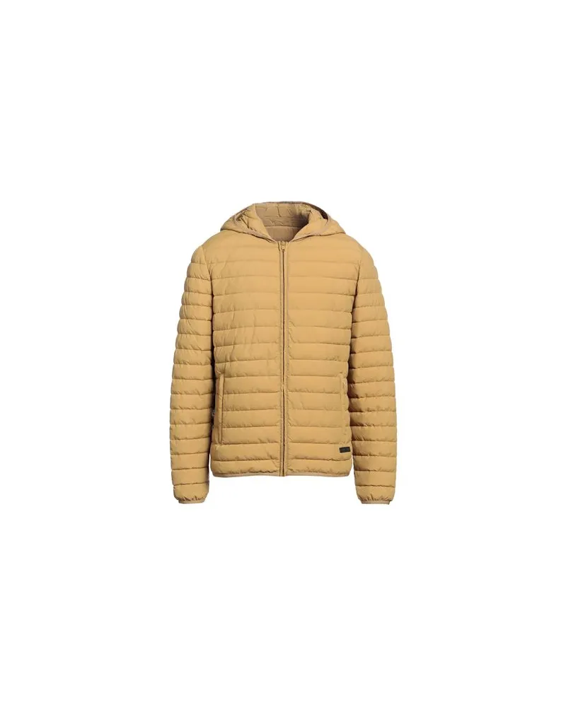 Trussardi JACKEN & MÄNTEL - Pufferjacken & Daunenjackenauf YOOX.COM Senf