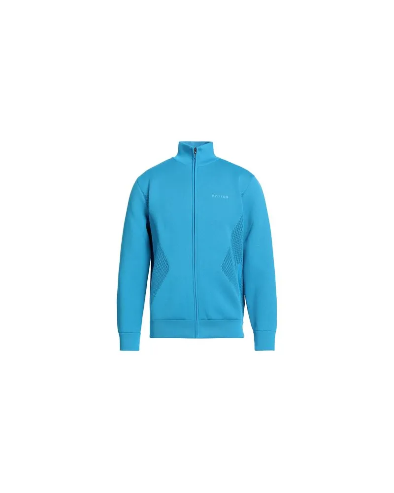 BOTTER STRICKWAREN - Strickjackenauf YOOX.COM Azurblau