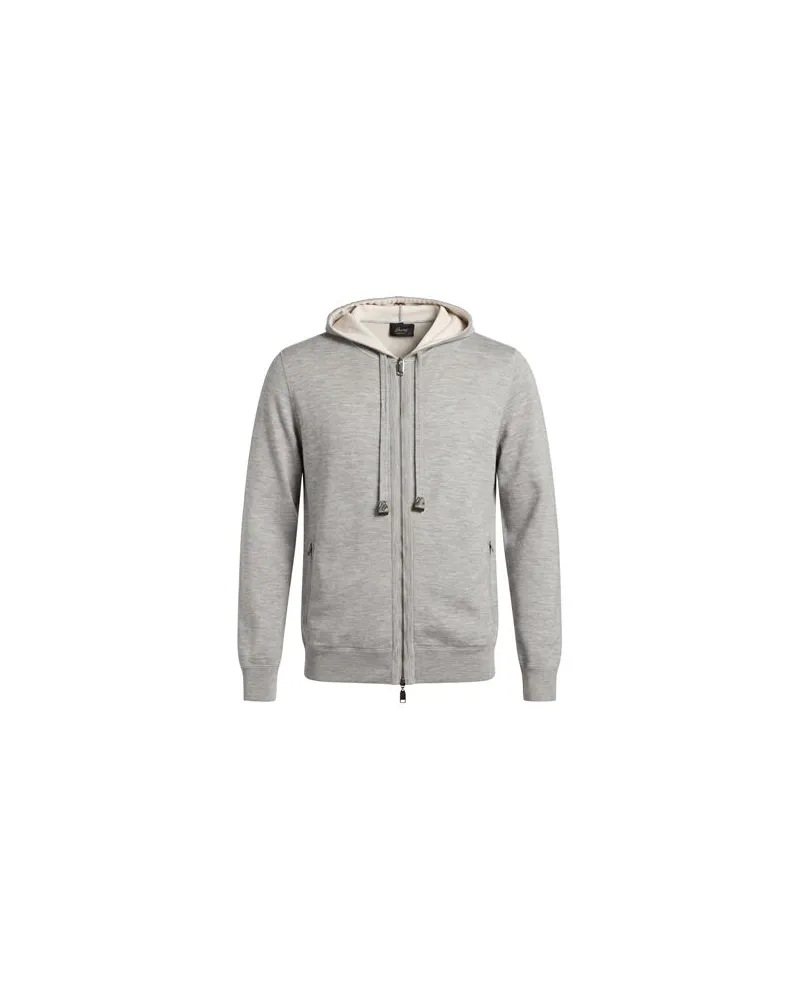 Brioni STRICKWAREN - Strickjackenauf YOOX.COM Grau