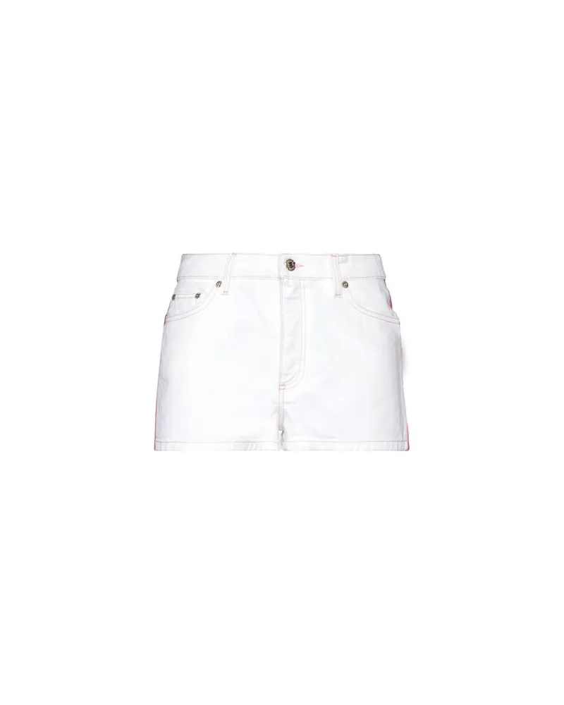 Chiara Ferragni HOSEN & RÖCKE - Jeansshortsauf YOOX.COM Weiß