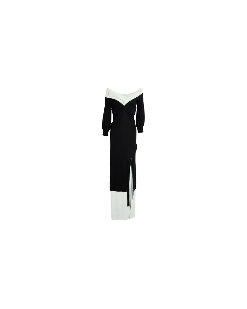 ATTICO KLEIDER - Maxi-Kleiderauf YOOX.COM Schwarz