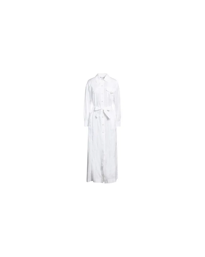 Jacob Cohën KLEIDER - Maxi-Kleiderauf YOOX.COM Weiß