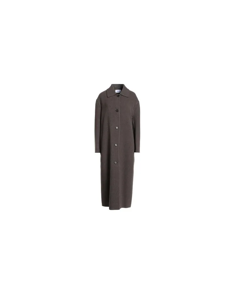 HACHE JACKEN & MÄNTEL - Mäntelauf YOOX.COM Schokobraun