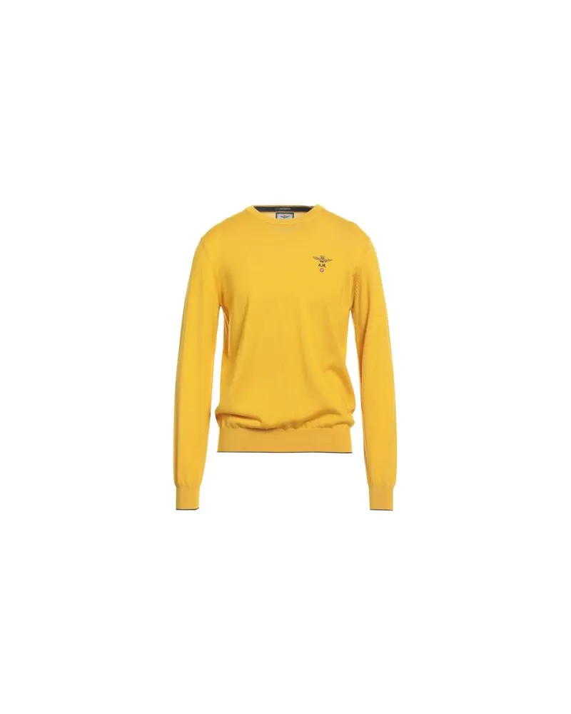 Aeronautica Militare STRICKWAREN - Pulloverauf YOOX.COM Gelb