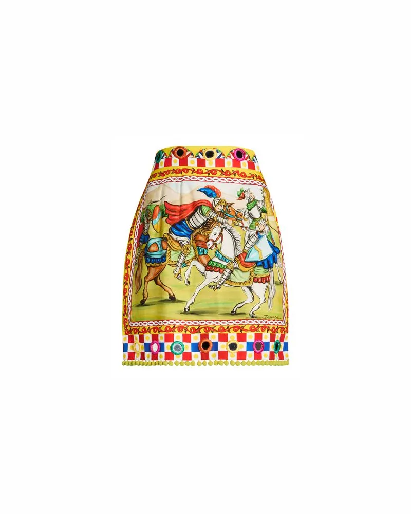 Dolce & Gabbana HOSEN & RÖCKE - Miniröckeauf YOOX.COM Gelb