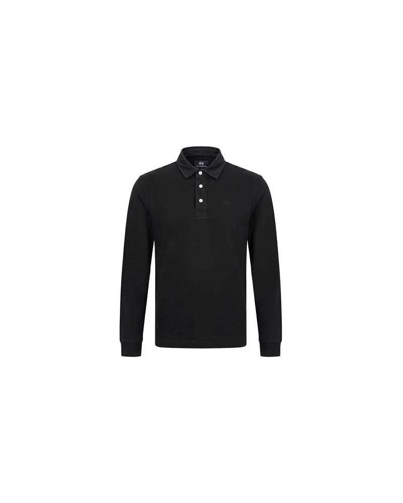 La Martina TOPS - Poloshirtsauf YOOX.COM Schwarz