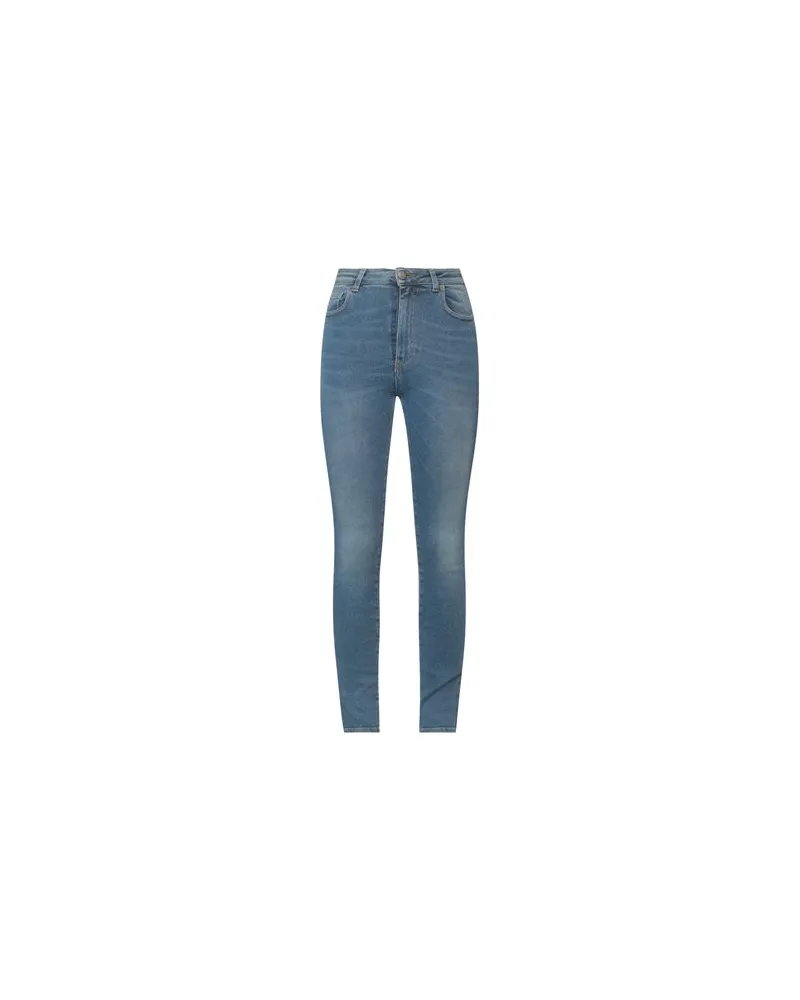 Twin-Set HOSEN & RÖCKE - Jeanshosenauf YOOX.COM Blau