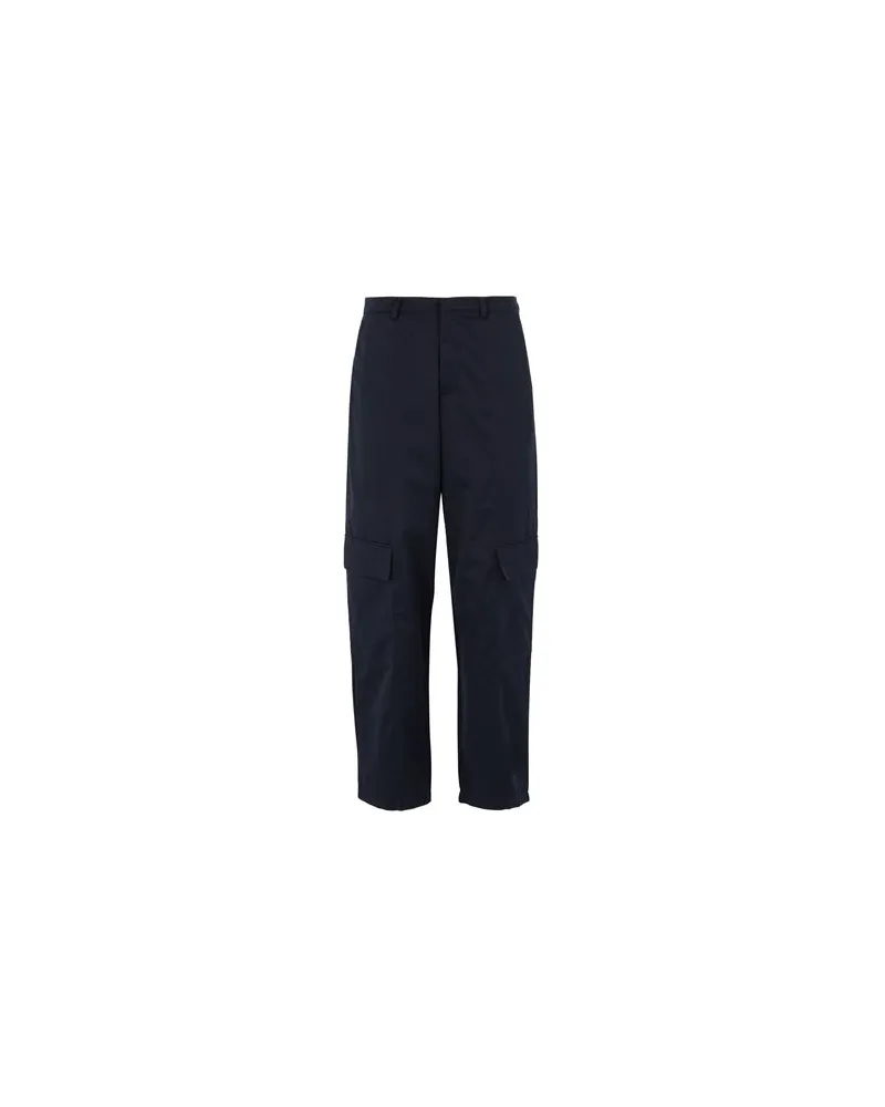 8 by Yoox CARGO WIDE TROUSERS  - HOSEN & RÖCKE - Hosenauf YOOX.COM Nachtblau