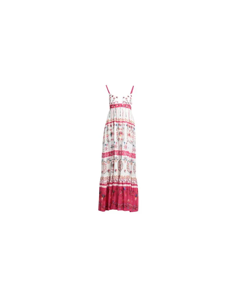 Saloni KLEIDER - Maxi-Kleiderauf YOOX.COM Elfenbein