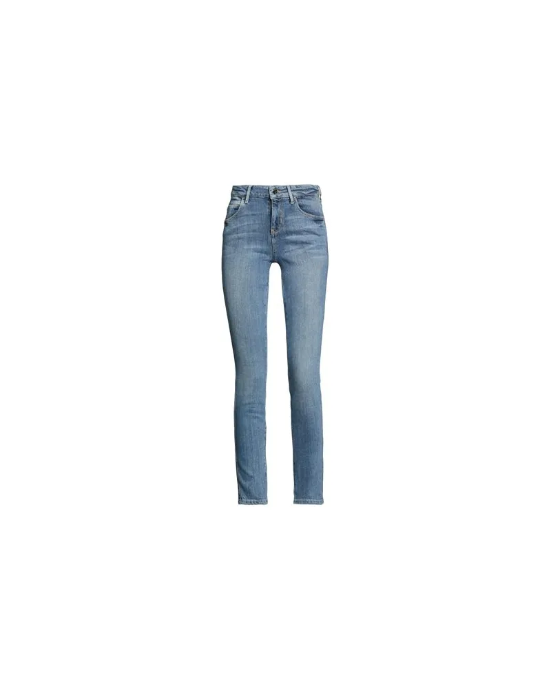 Guess HOSEN & RÖCKE - Jeanshosenauf YOOX.COM Blau