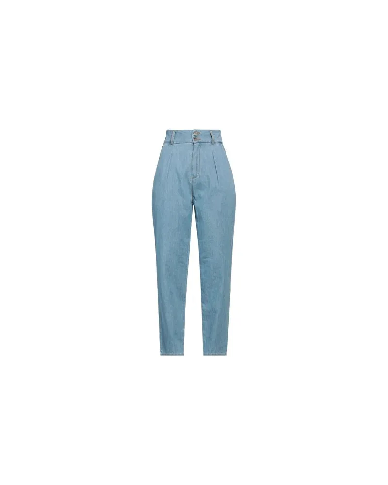 Manila Grace HOSEN & RÖCKE - Jeanshosenauf YOOX.COM Blau
