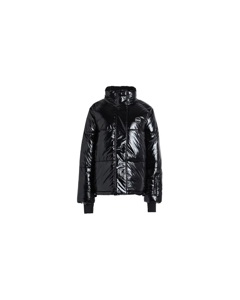 Topshop JACKEN & MÄNTEL - Pufferjacken & Daunenjackenauf YOOX.COM Schwarz