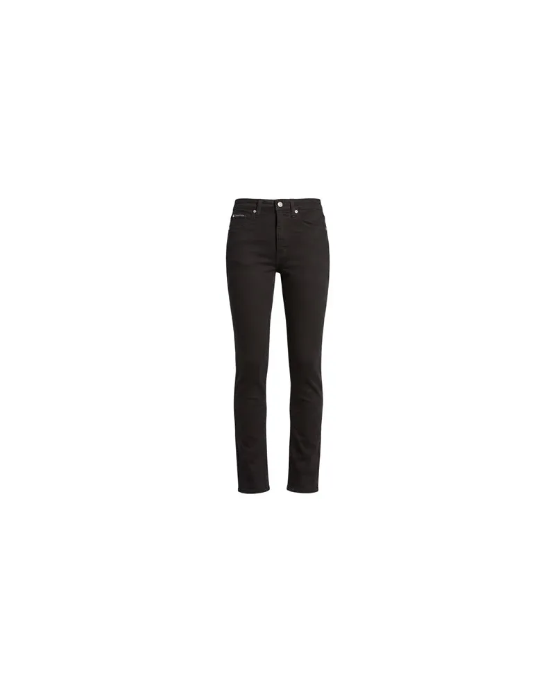 Calvin Klein HOSEN & RÖCKE - Jeanshosenauf YOOX.COM Schwarz