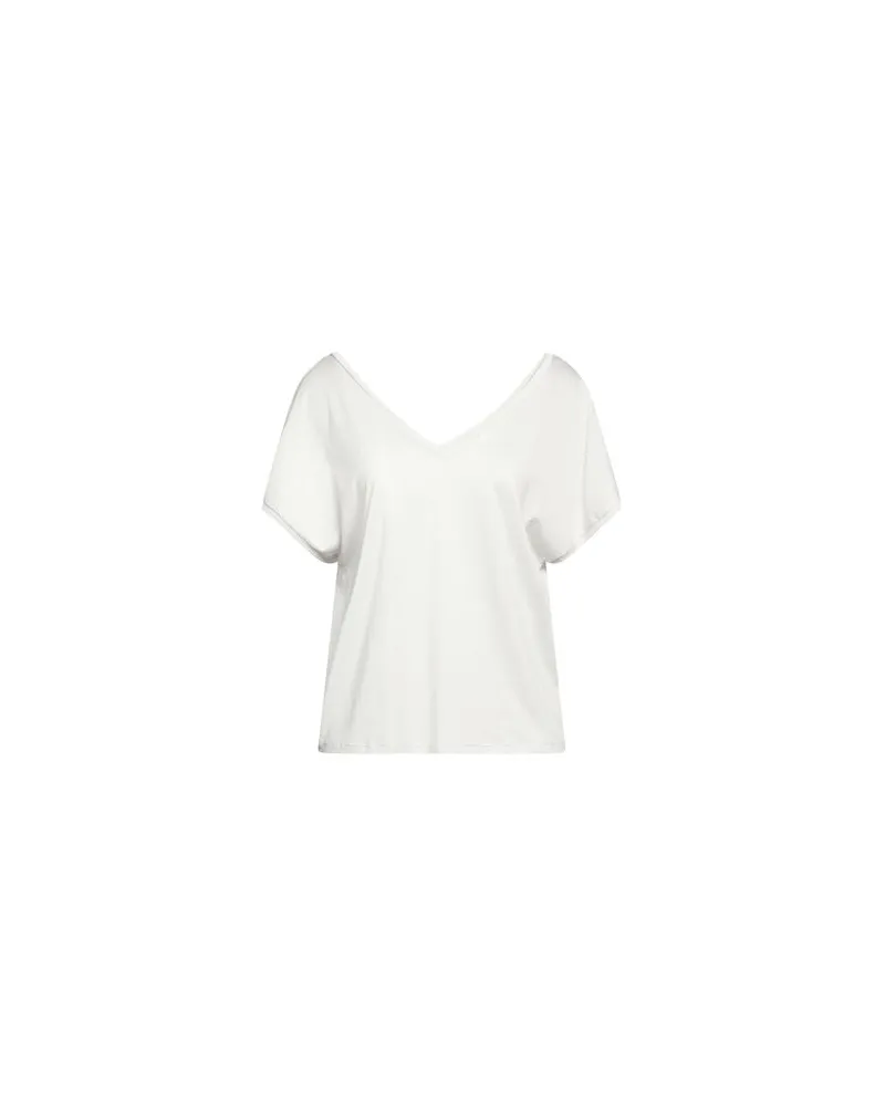 Majestic TOPS - T-shirtsauf YOOX.COM Hellgrau