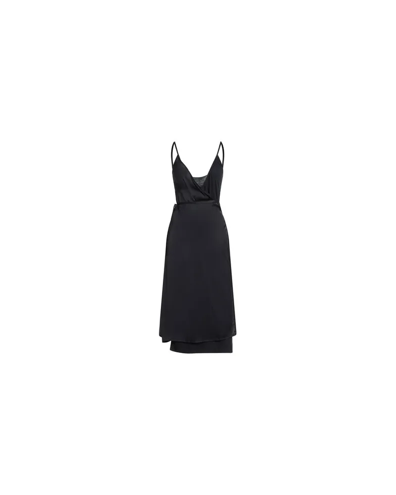 Majestic KLEIDER - Midi-Kleiderauf YOOX.COM Schwarz