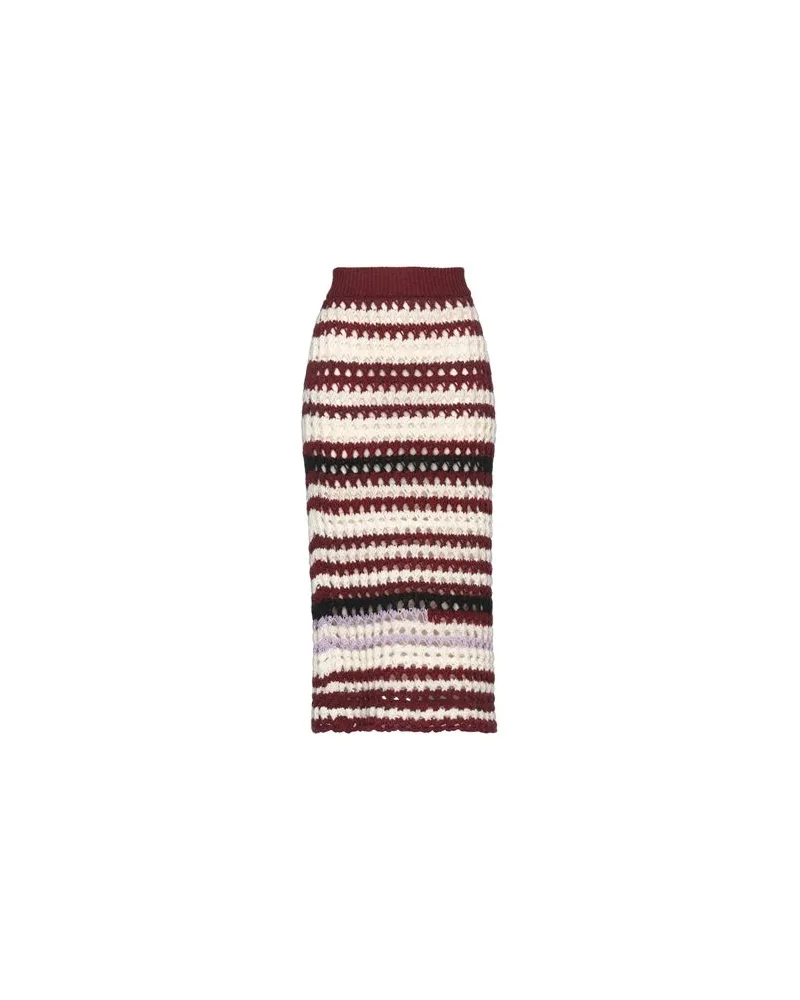 Marni HOSEN & RÖCKE - Midi-Röckeauf YOOX.COM Bordeaux