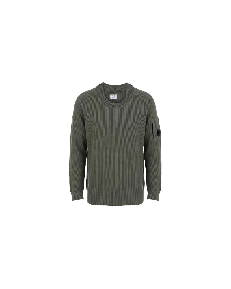 C.P. Company STRICKWAREN - Pulloverauf YOOX.COM Militärgrün