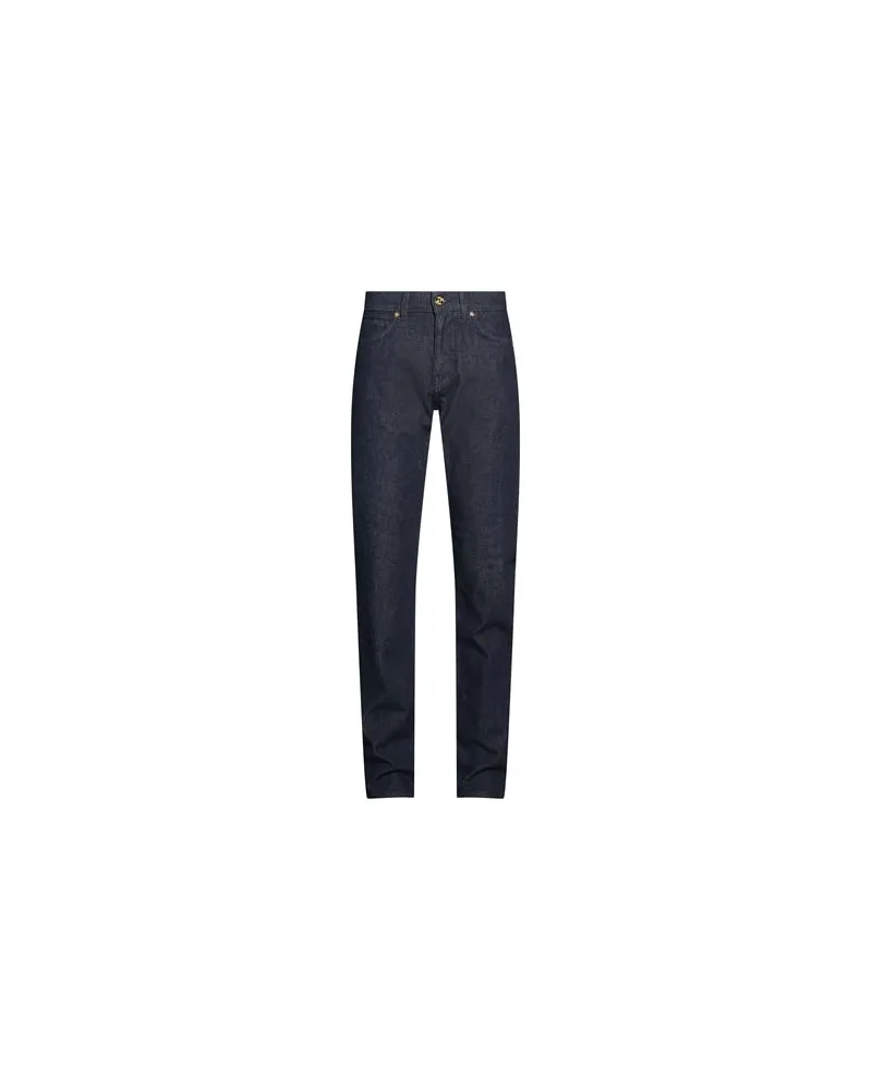 Versace HOSEN & RÖCKE - Jeanshosenauf YOOX.COM Blau