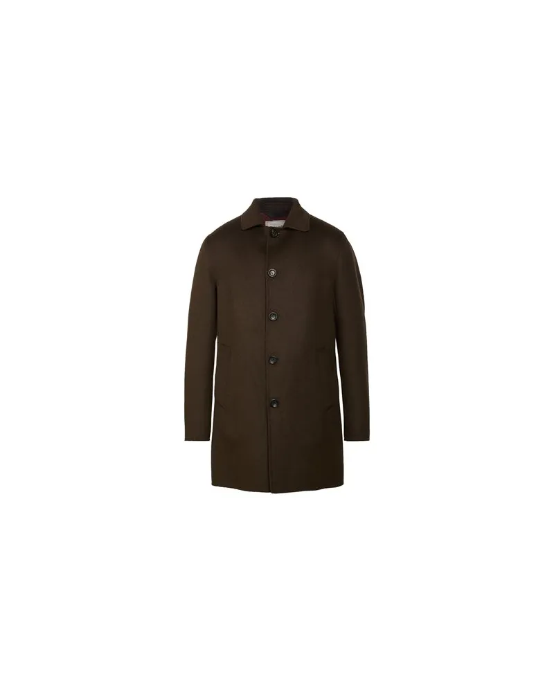Paltò JACKEN & MÄNTEL - Mäntelauf YOOX.COM Militärgrün