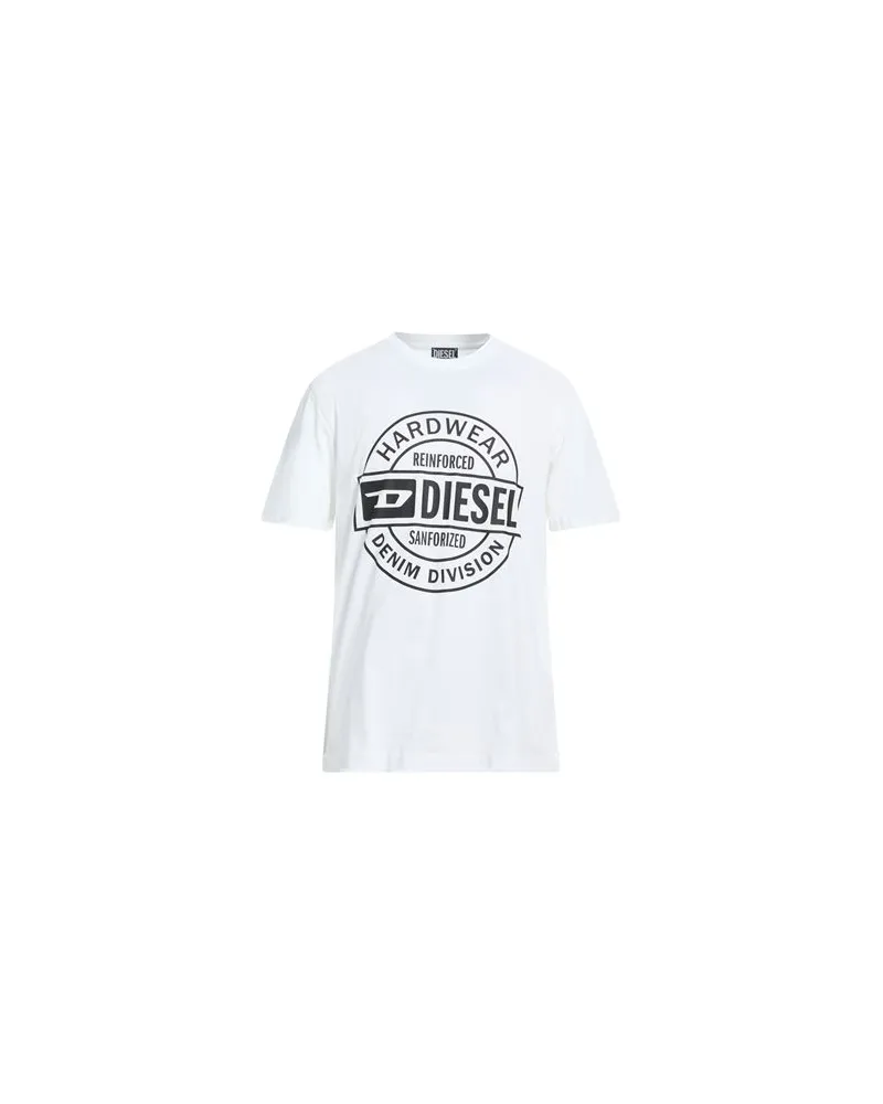 Diesel TOPS - T-shirtsauf YOOX.COM Weiß