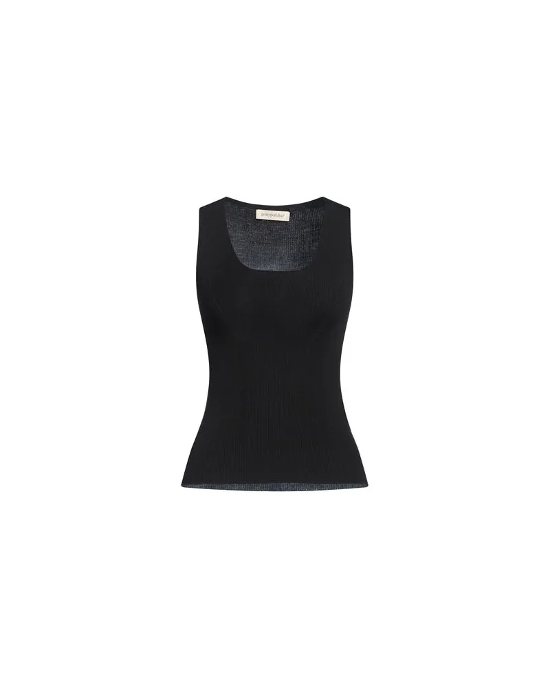 Gentryportofino TOPS - Topsauf YOOX.COM Schwarz