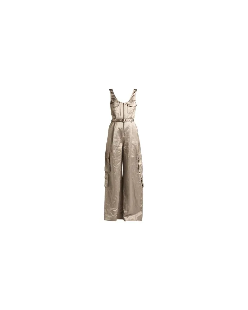 Self-Portrait OVERALLS - Jumpsuitsauf YOOX.COM Sand