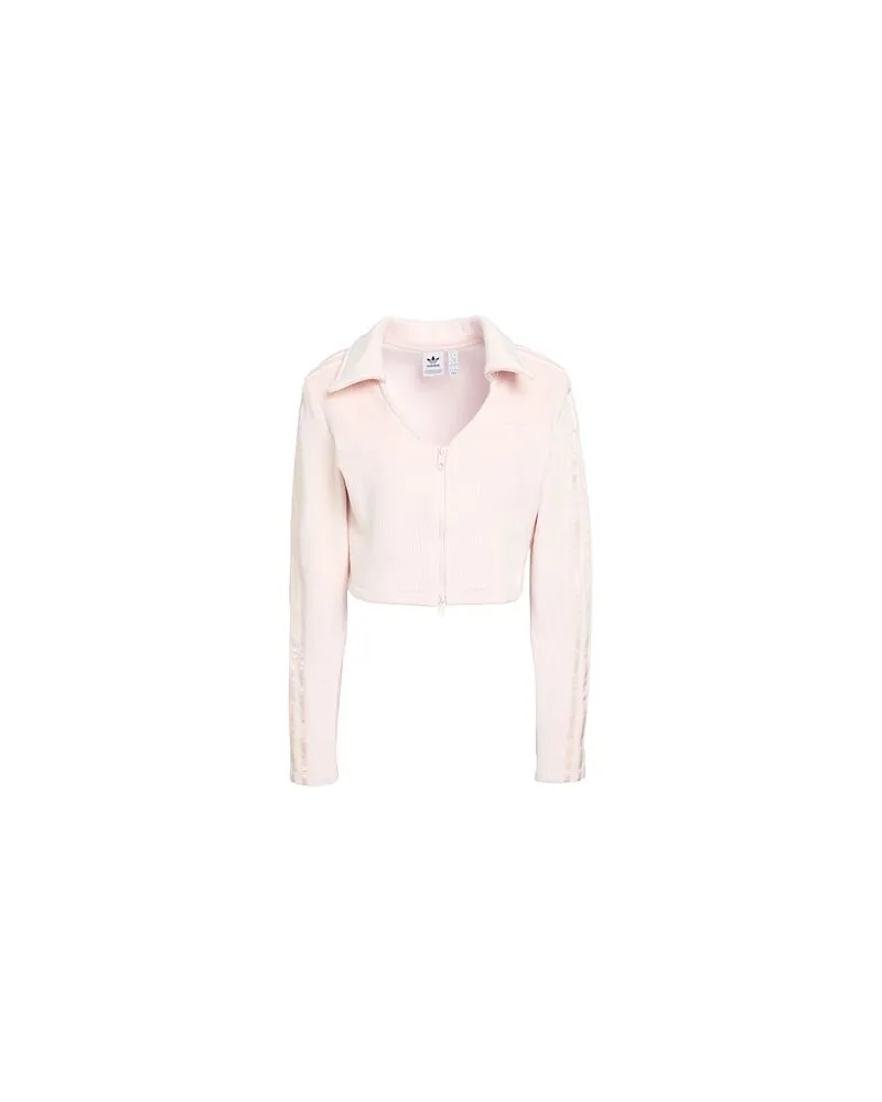 adidas RIB CRDIGN  - TOPS - Sweatshirtsauf YOOX.COM Hellrosa