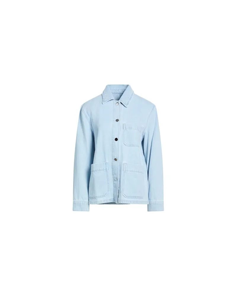 Officine Generale JACKEN & MÄNTEL - Jeansjacken/Mäntelauf YOOX.COM Blau